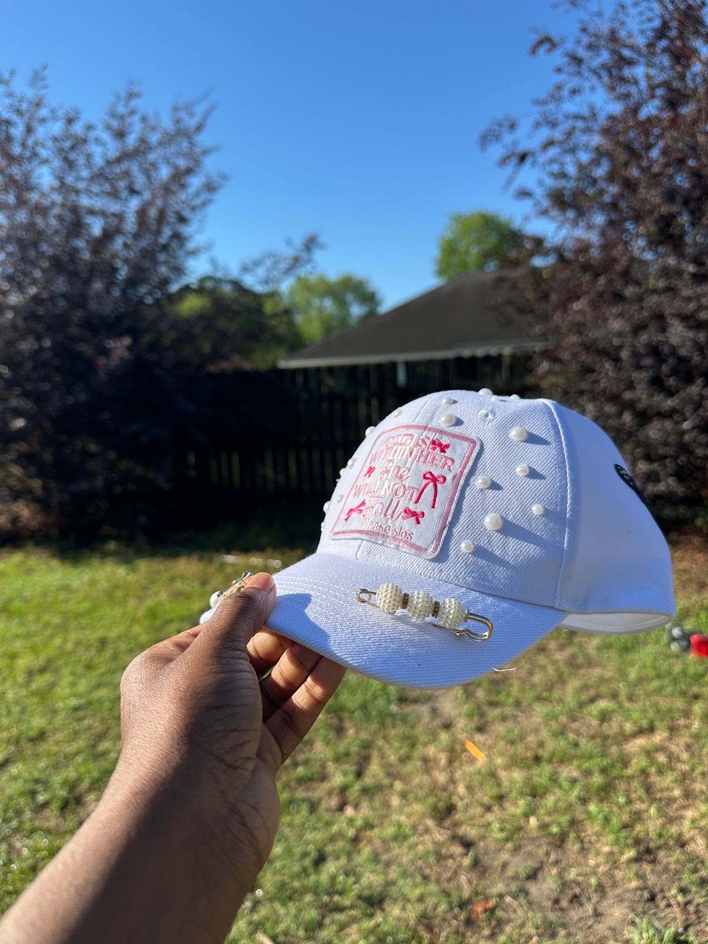 Custom Embellished Hat