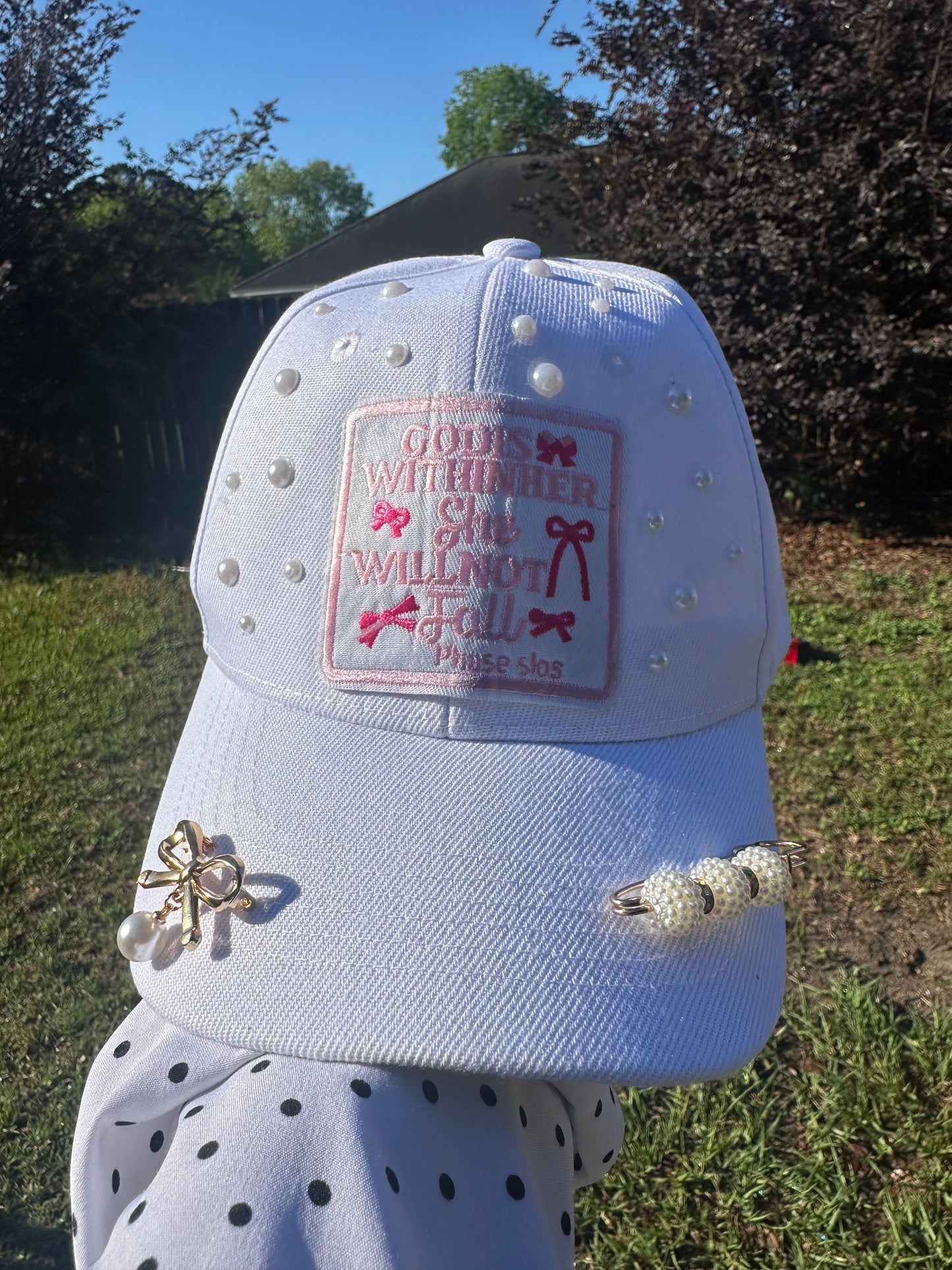 Custom Embellished Hat